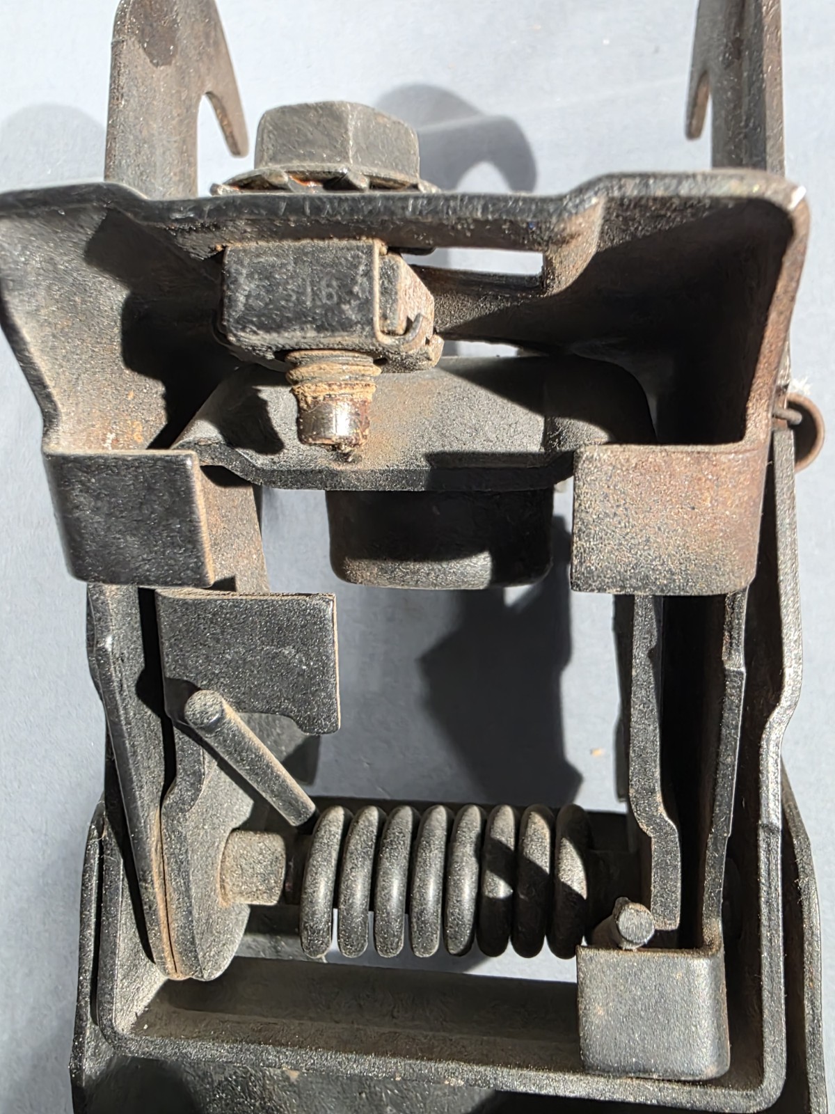 OEM FORD FALCON HOOD LATCH 1964 64 1965 65 DRY CLIMATE VEHICLE SPRINT RANCHERO