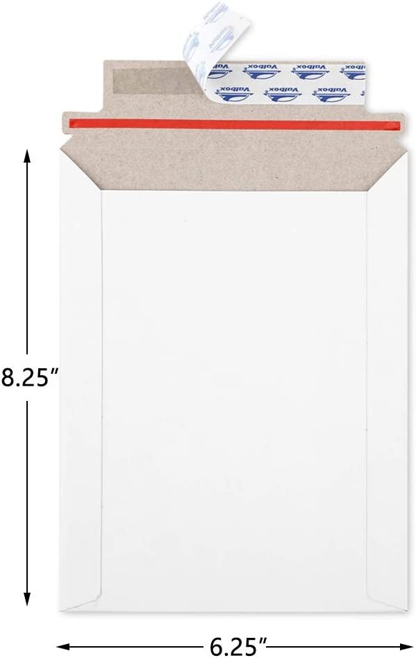 All Size Rigid Flat Photo Mailers Document Envelopes Cardboard Self Seal Mailer