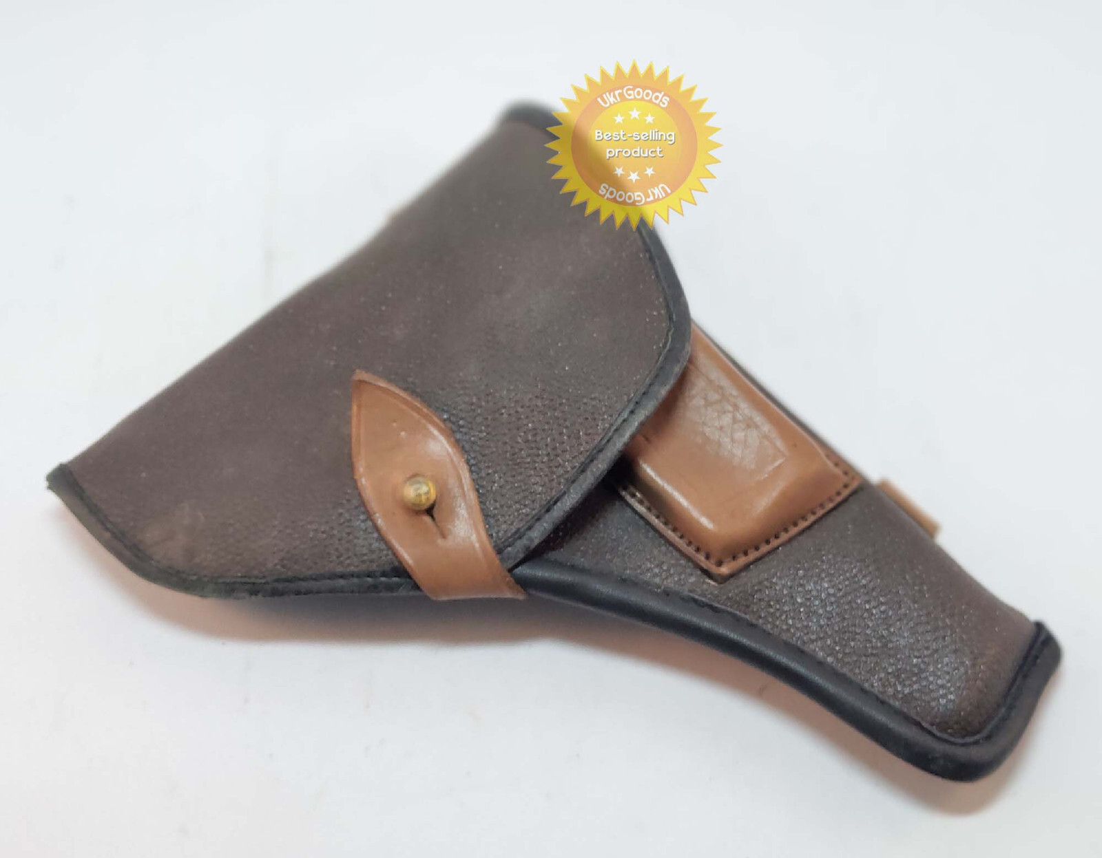TT Gun Tokarev Holster 1950 year Original USSR Soviet Army Leather Tarpaulin