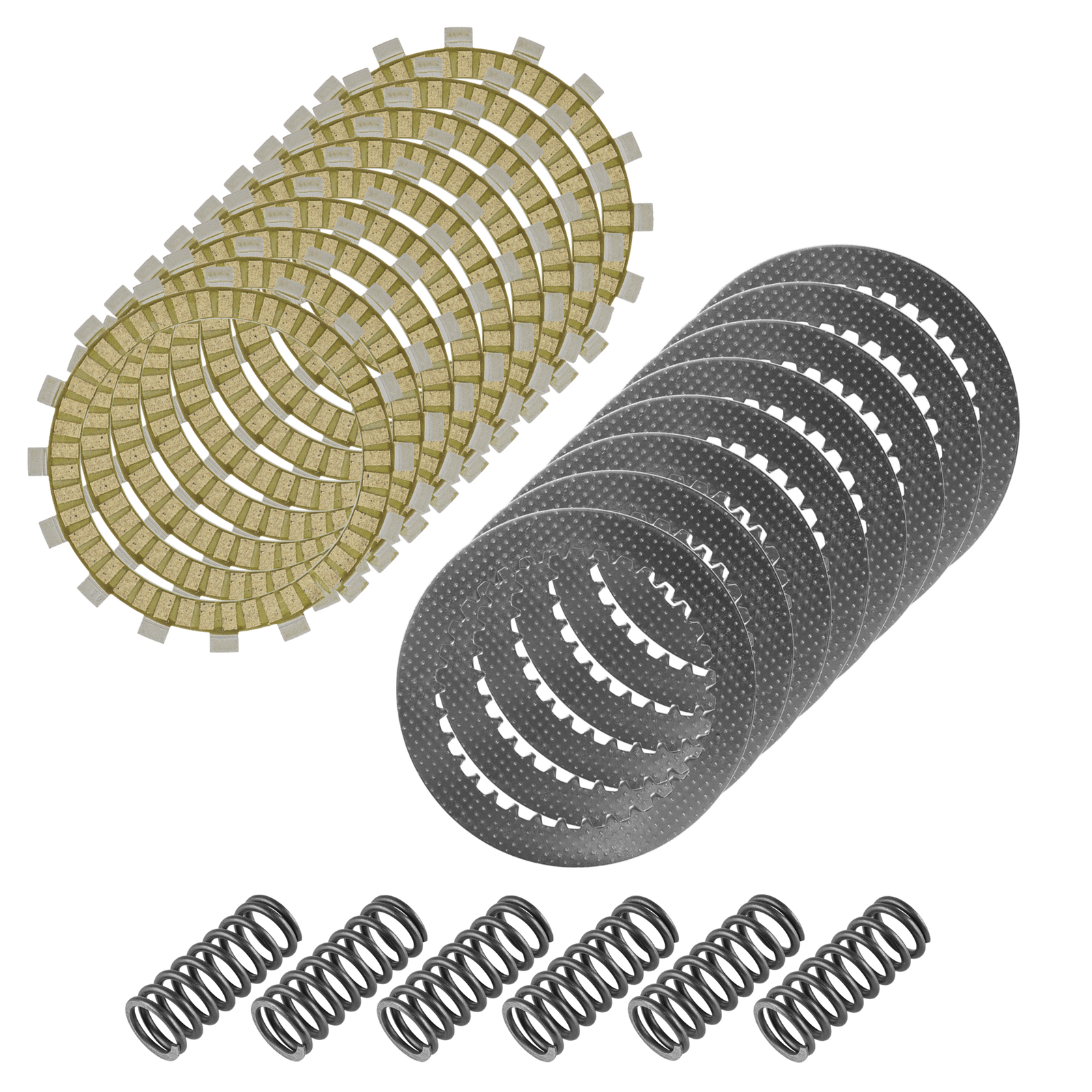 Clutch Friction Steel Plates Springs Kit for Yamaha YZF600R Thundercat 1995-2007