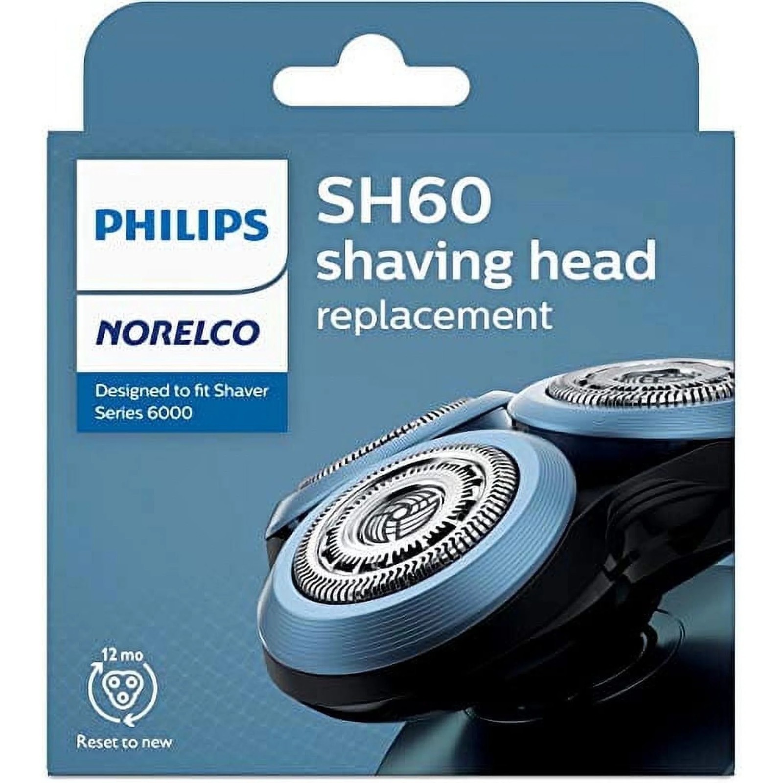 Philips Norelco SH60/72 Series S6000 Replacement Shaver Heads F/ Model S6880/81