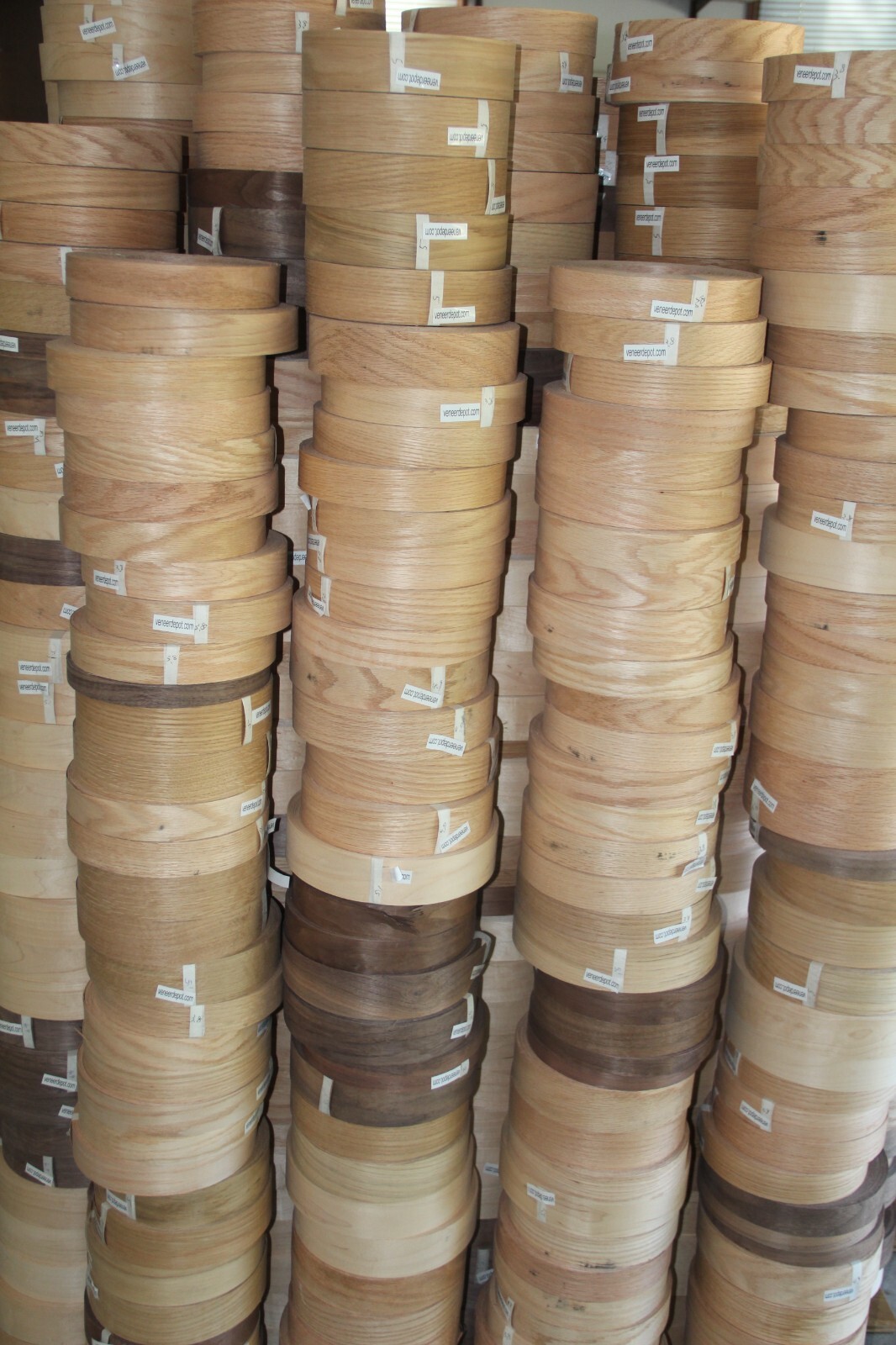 Walnut 2" x 160' Wood Veneer Edge Banding Fast Shipping NO Glue