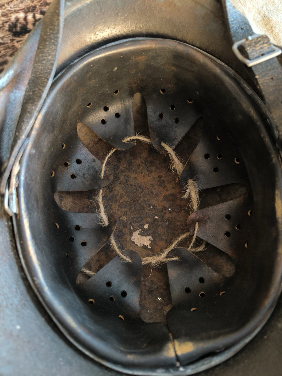 Helmet german original nice helmet M40 original WW2 WWII size 66