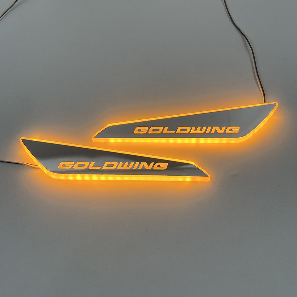 Front Brake Fork Mounted LED Lights For Honda Goldwing GL1800 F6B 2018-2024