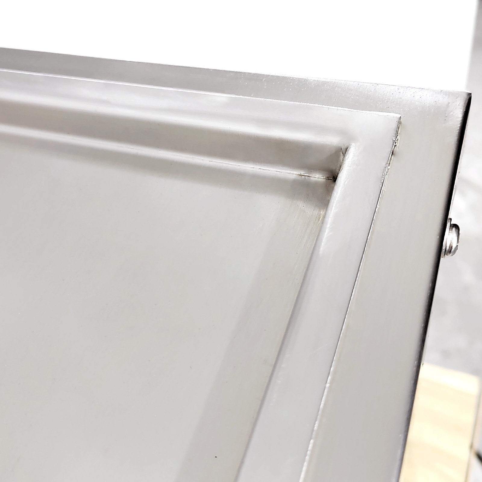 USA Countertop commercial single square roll ice cream machine with 3 buckets