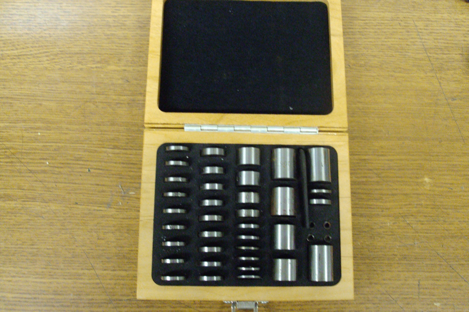 Herson 36 Pc. Round Gauge Space Block Set 0.050-1.000 B417