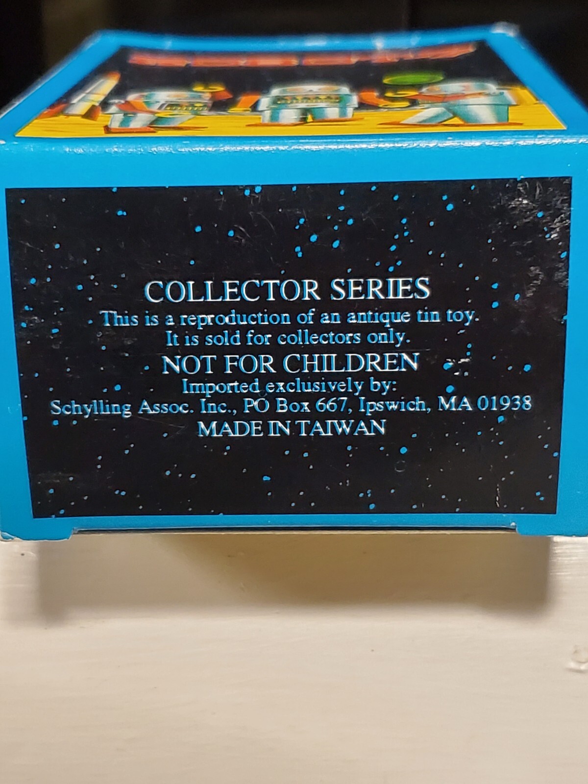 Schylling Robot 7 Tin Wind Up New in Box Vintage - New in Box