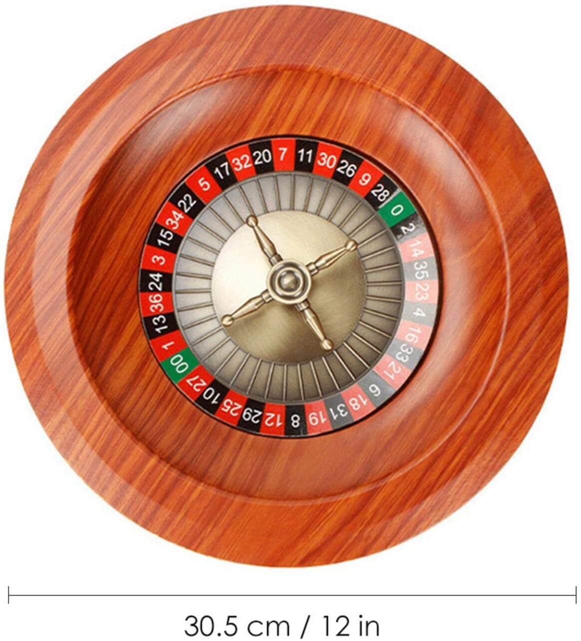 luning Wooden Roulette Wheel Set Professional Roulette Wheel European Roulet