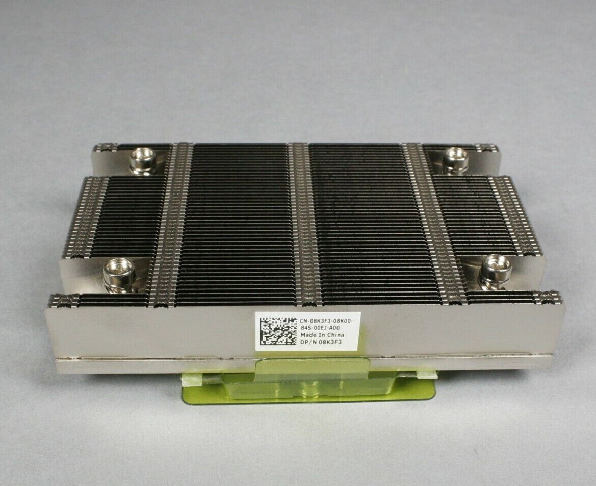 NEW 8K3F3 DELL PowerEdge R730 R730xd low profile 1U heatsink all V3 V4 CPUs GPU