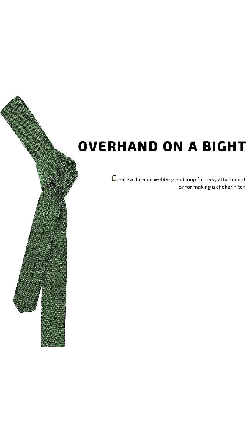 1 inch MIL-W-5625 Nylon Tubular Webbing Milspecs 4000Lbs Durable for Outdoor ...