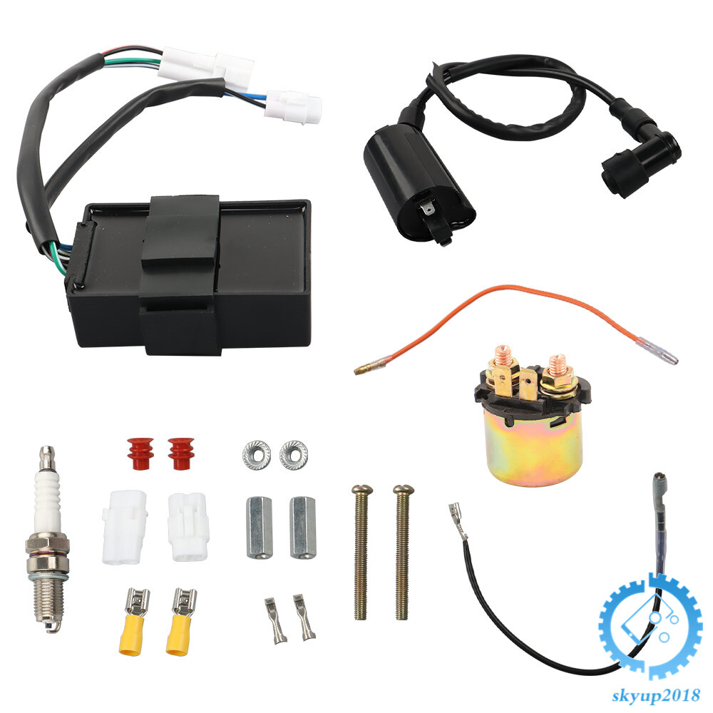 CDI Box Ignition Coil Relay spark plug for Kawasaki Bayou 300 KLF300C 4x4 88-04