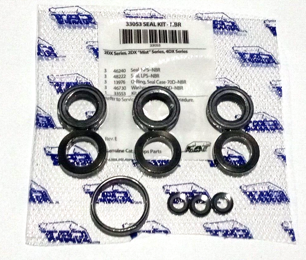 Cat Pump Seal Kit #33053 Cat Pump 2DX Series, Cat Pump 2X, OEM Part