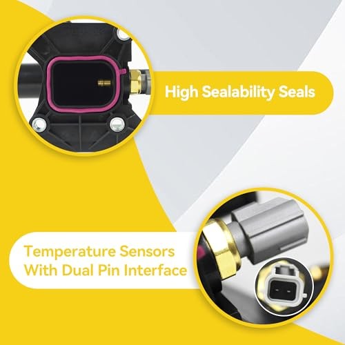 LF941517Z 902690 Engine Coolant Thermostat Housing Assembly for Mazda 3 5 6 CX