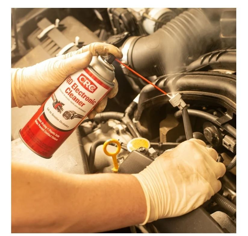 Electronic Contact Cleaner Spray Best Quick Drying Fix CRC QD Corrosion Debris11