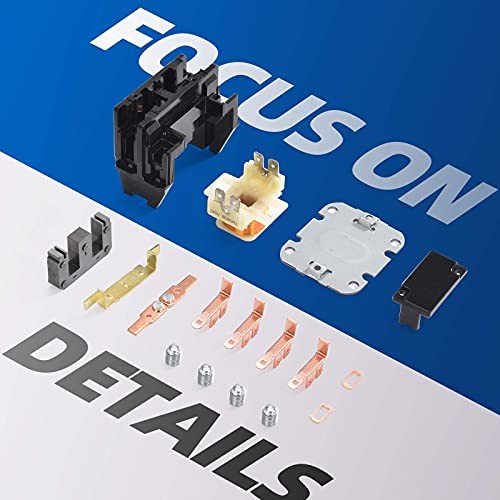 2 Pole Air Conditioner Contactor 30 Amp 120V Coil,Condenser 2P 30A 120V