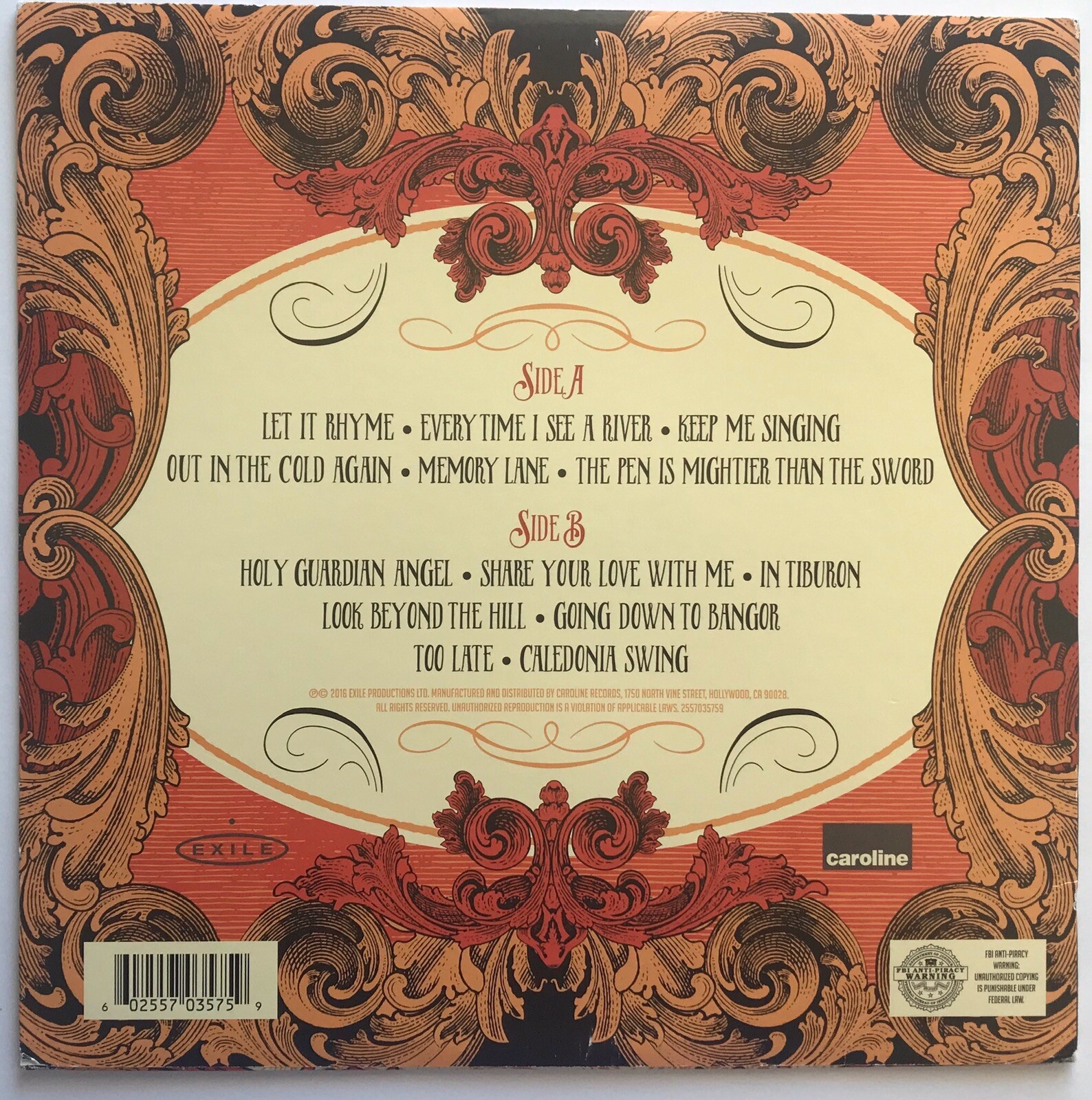 Van Morrison signed album keep me singing lp autographed new