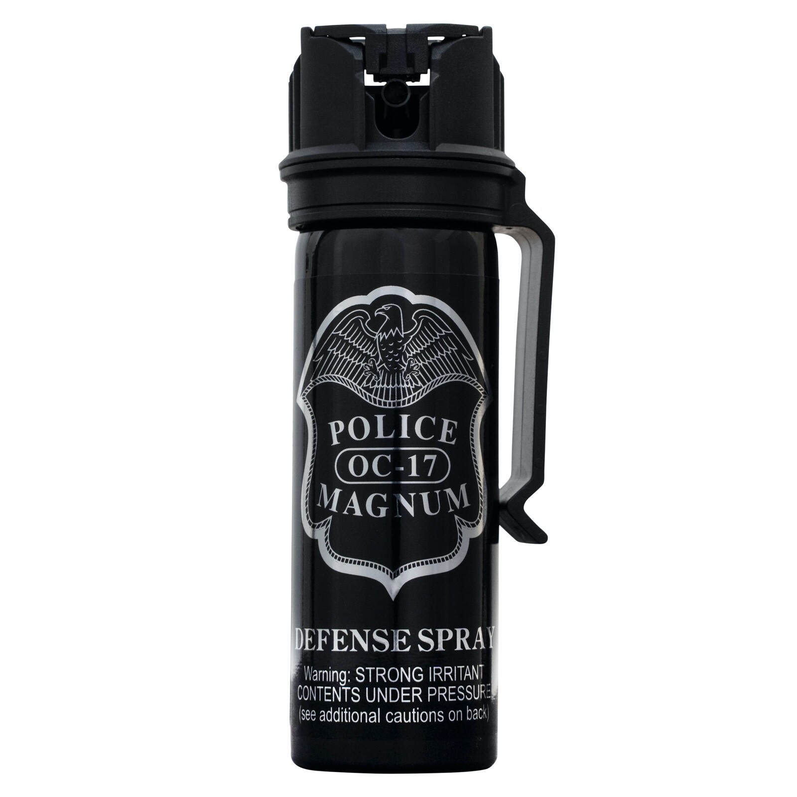 Pepper Spray Police Magnum 2 pack 3oz Flip Top Belt Clip Fog OC Defense Security