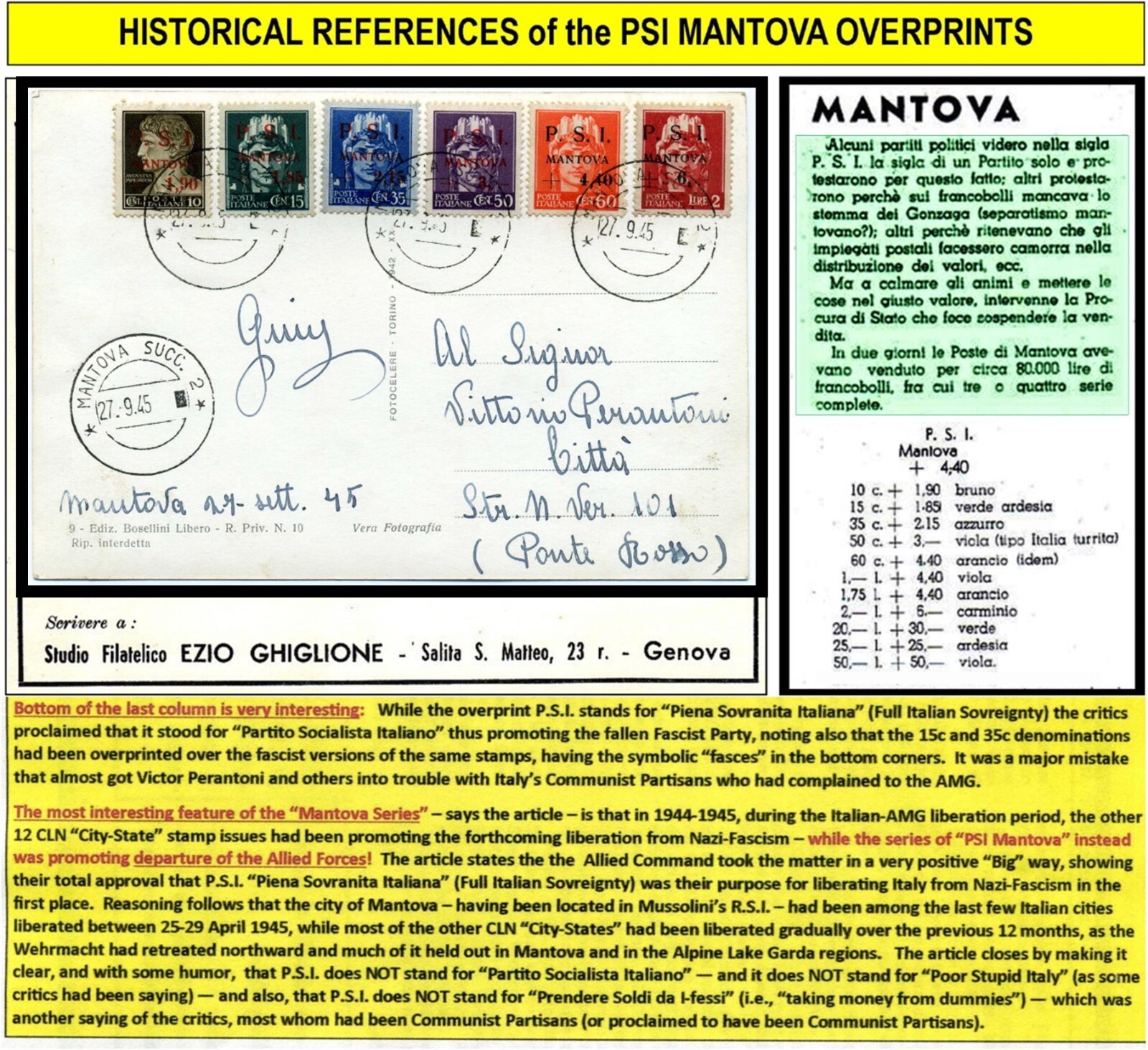 VENEZIA TRIDENTINA 1919 AUSTRIA OCCUPATION - 12 EXCELLENT MINT STAMPS VLH/OG -C2