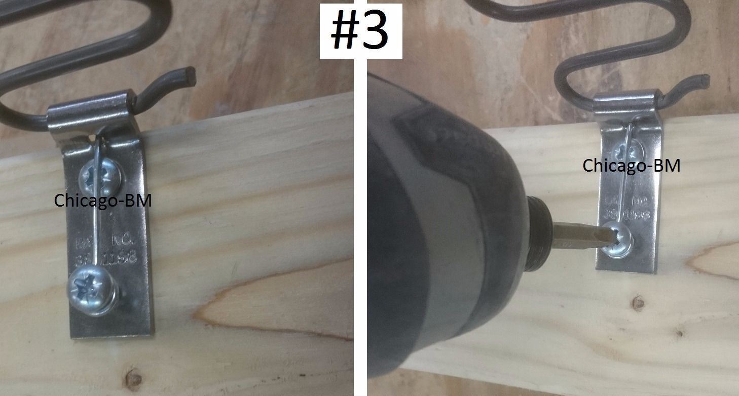 Zig Zag Spring Clips/Bracket Repair Kit + Screws-Upholstery Supplies-Made In USA