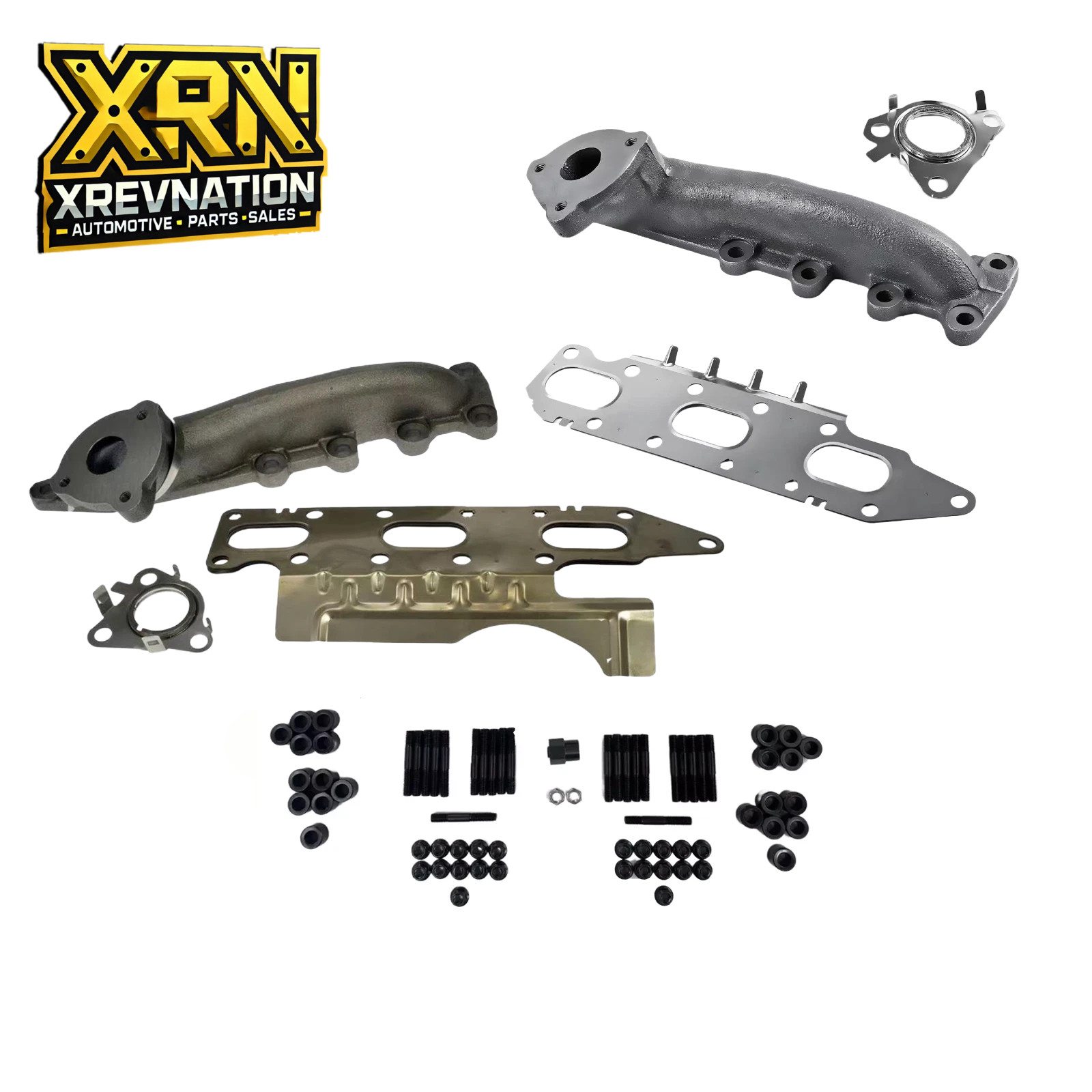 XRN Casting Exhaust Manifold Kit For 11-16 Ford F-150 / Expedition 3.5L Ecoboost