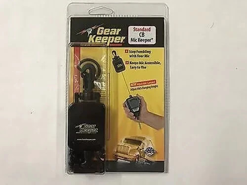 Gear Keeper Black RT4-4112 28" Retractable CB Radio Microphone Hanger