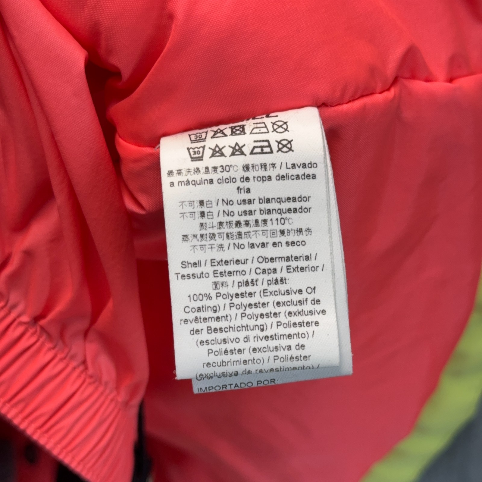 ONeill Jacket Girls 8 Gray Yellow Colorblock Snowboard Ski Hooded Insulated