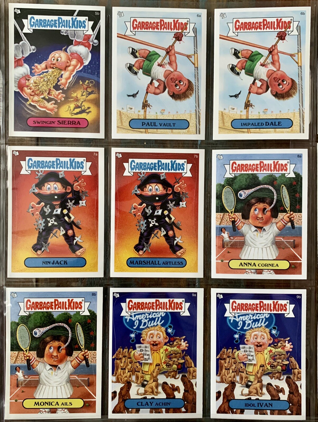 2005 TOPPS GARBAGE PAIL KIDS ANS4 ALL NEW SERIES 4 BASE 80 CARD SET WITH BINDER!