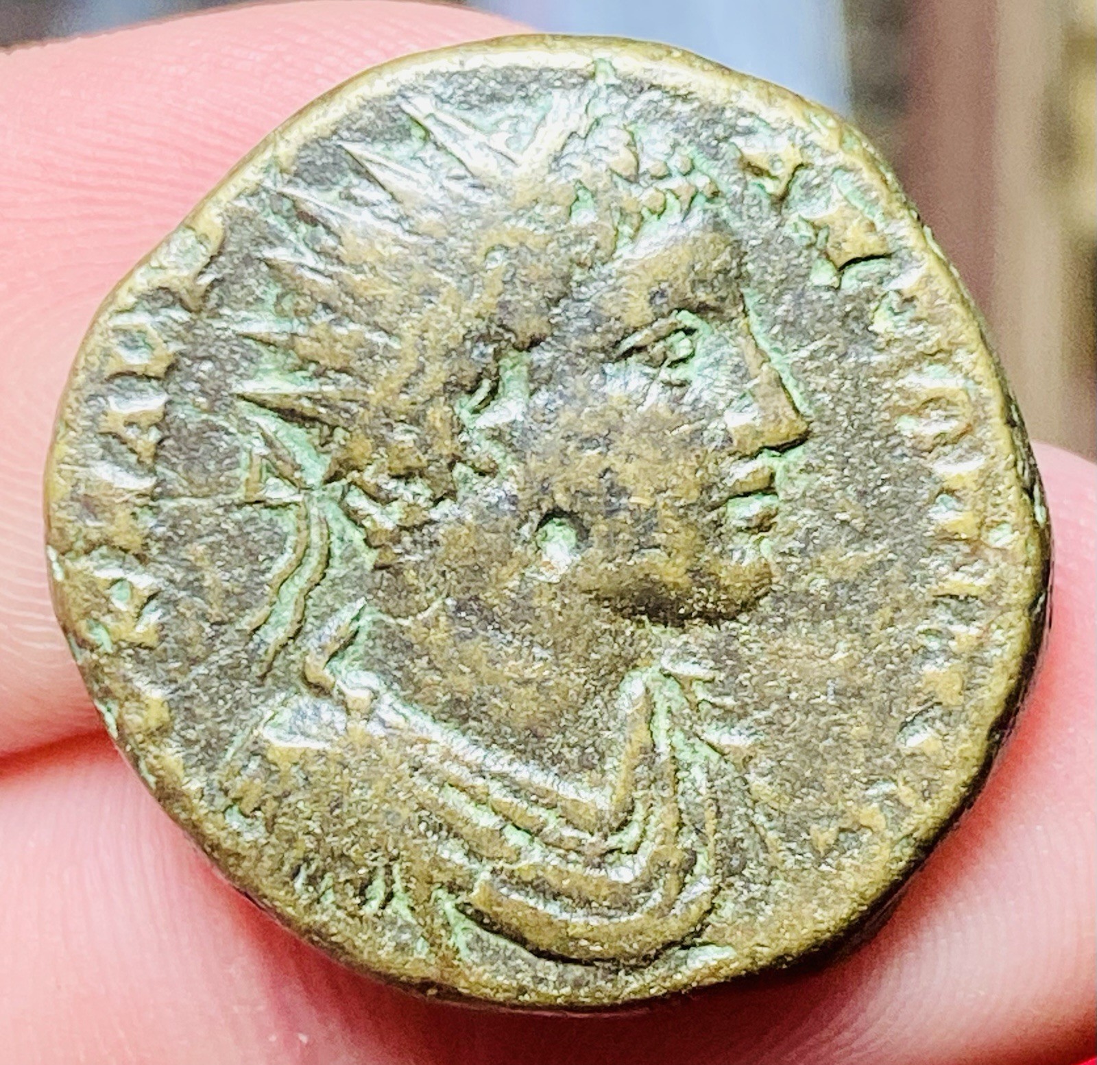 Elagabalus AE Provincial Nicopolis ad Istrum AD 218-222, NEMESIS, EXTREMELY RARE