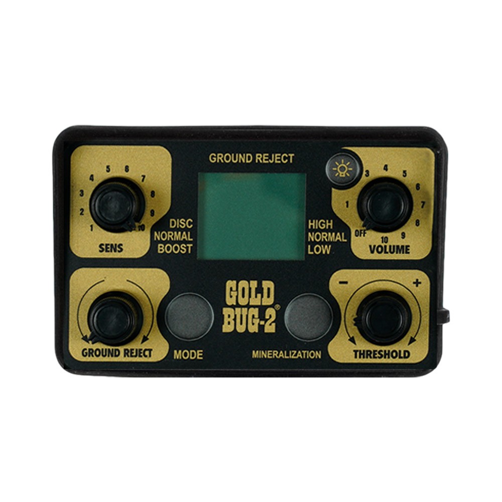 Fisher Gold Bug 2 II Metal Detector – 6.5" Coil for Gold Nugget Hunting GB2-6