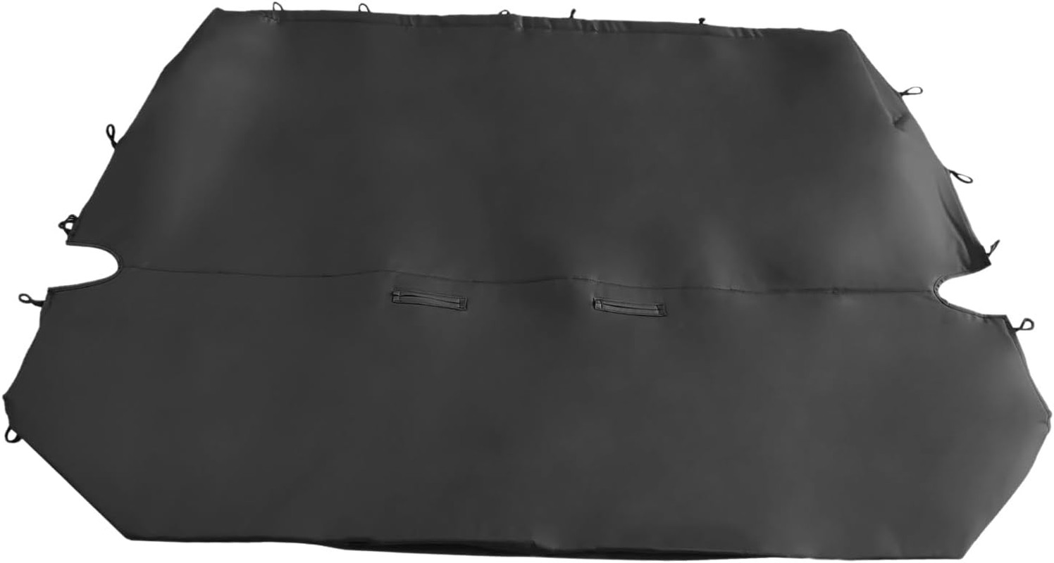 Universal Full Size Bench Truck Seat Cover Black Fits for Dodge, Ford, Chevy(Pu