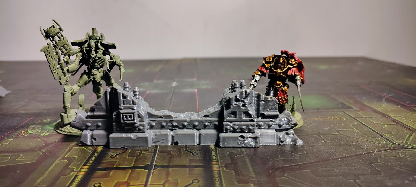 5 Piece Ruin Terrain Set Perfect For Warhammer 40k Kill Team Trench Crusade