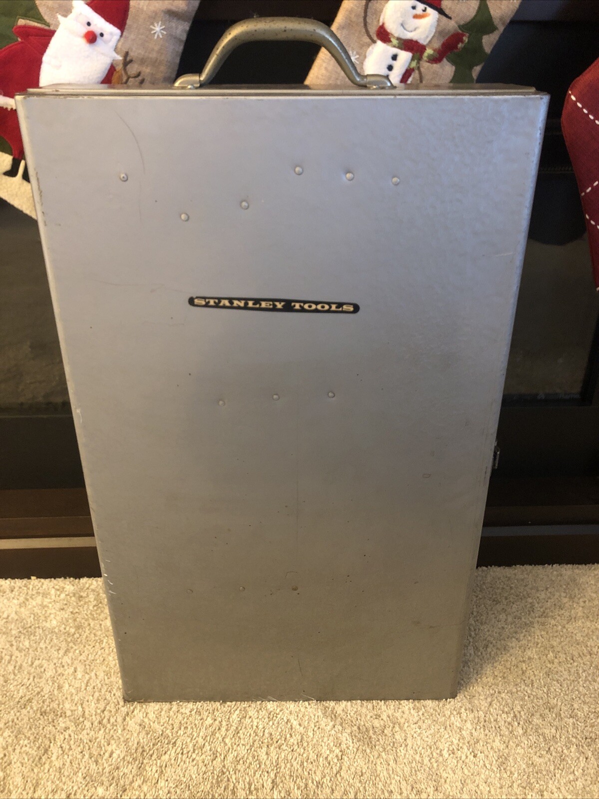 VTG Stanley Handyman Better Home Tool Cabinet H895 Tools Metal Case (FREE S&H)