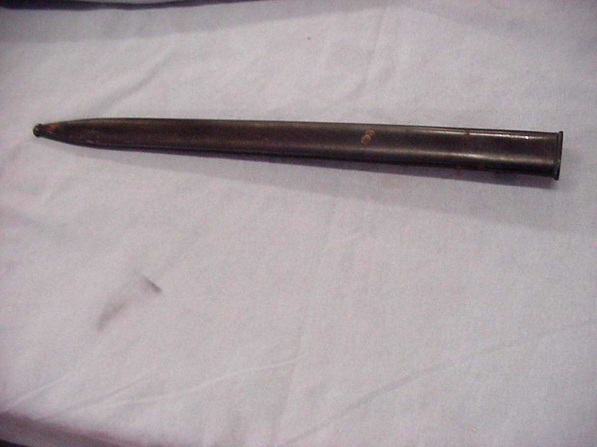 1900s German Italian Dutch US Argentine Chilean Bayonet Scabbard