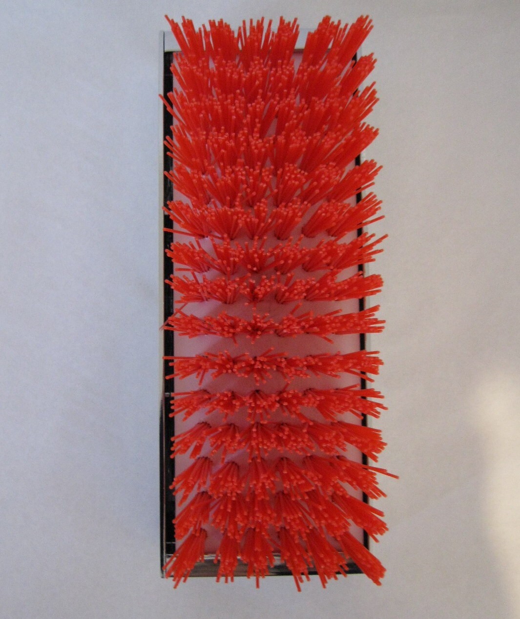 New Grand General 98992 Chrome Aluminum Boot Caddie with Red Brush & Hardware