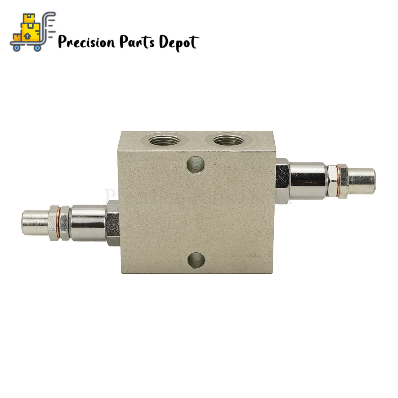 Dual Crossover Hydraulic Relief Cushion Valve 12 GPM Max Flow 3/8” NPT Ports