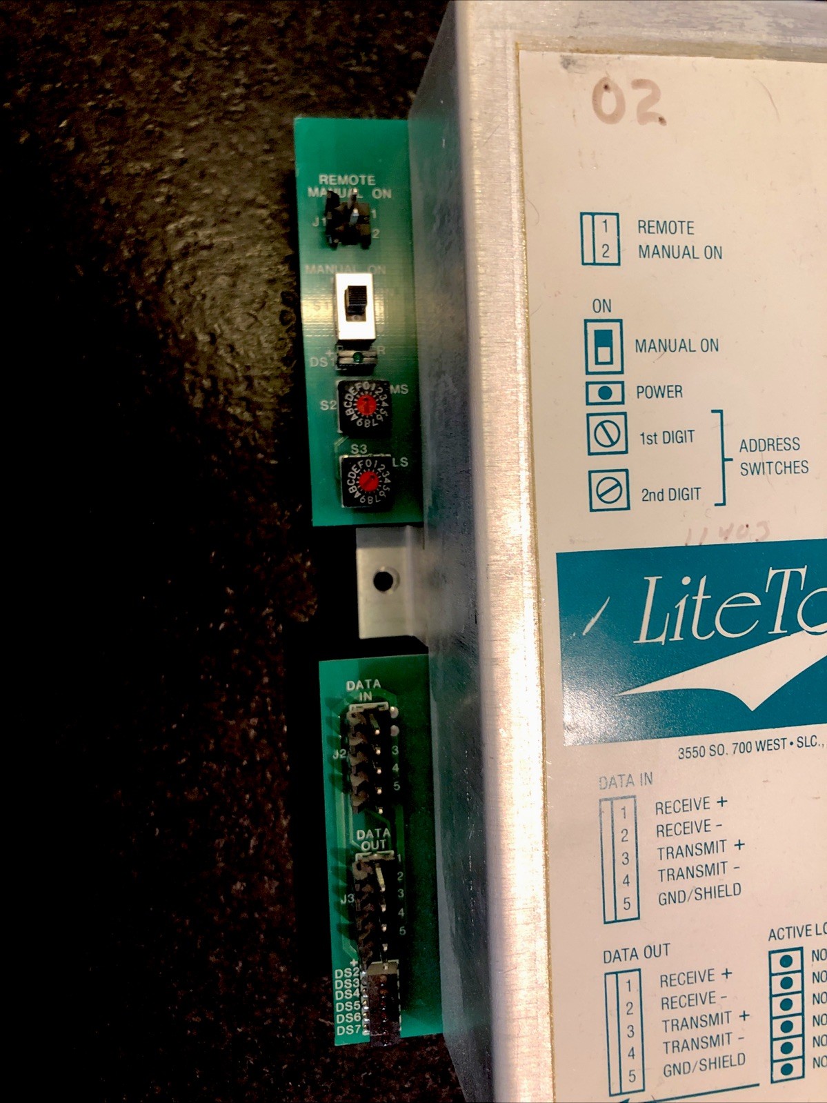 Litetouch Dimmer Module 08-2100-01 Removed From A Working System