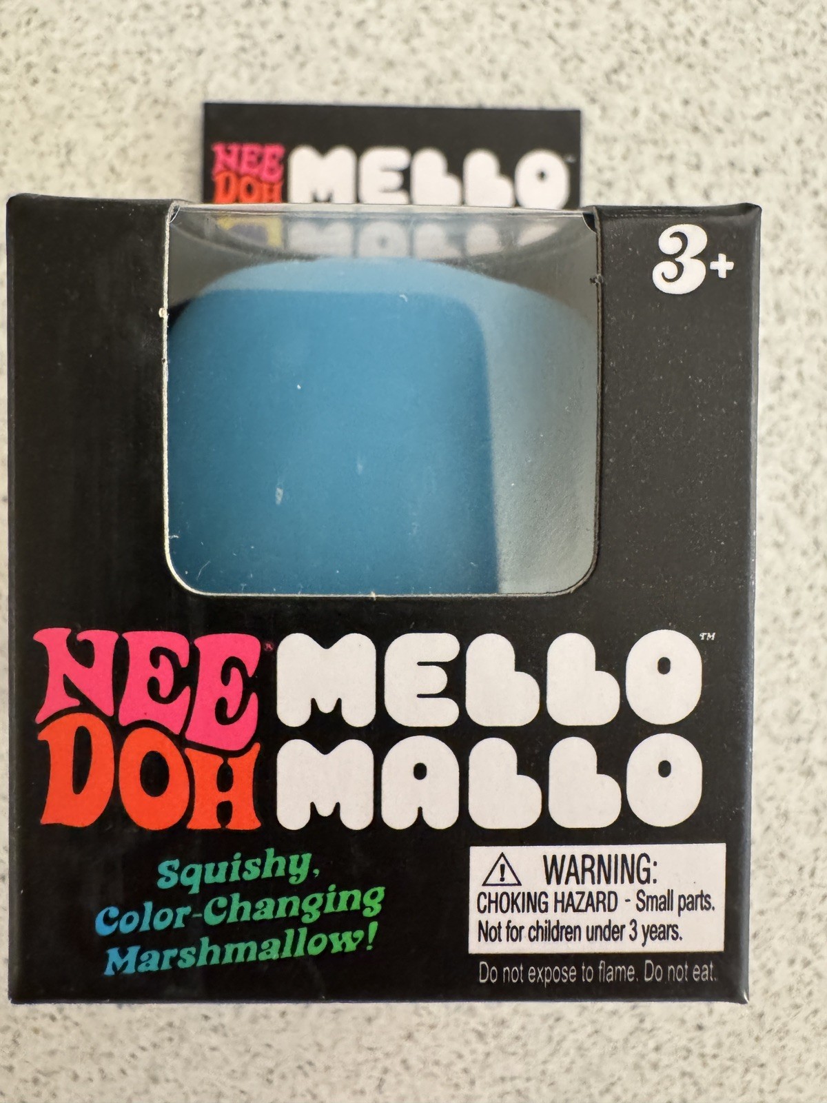 Schylling NeeDoh Mello Mallo Viral TikTok Fidget Toy UV Color Change Pick Color
