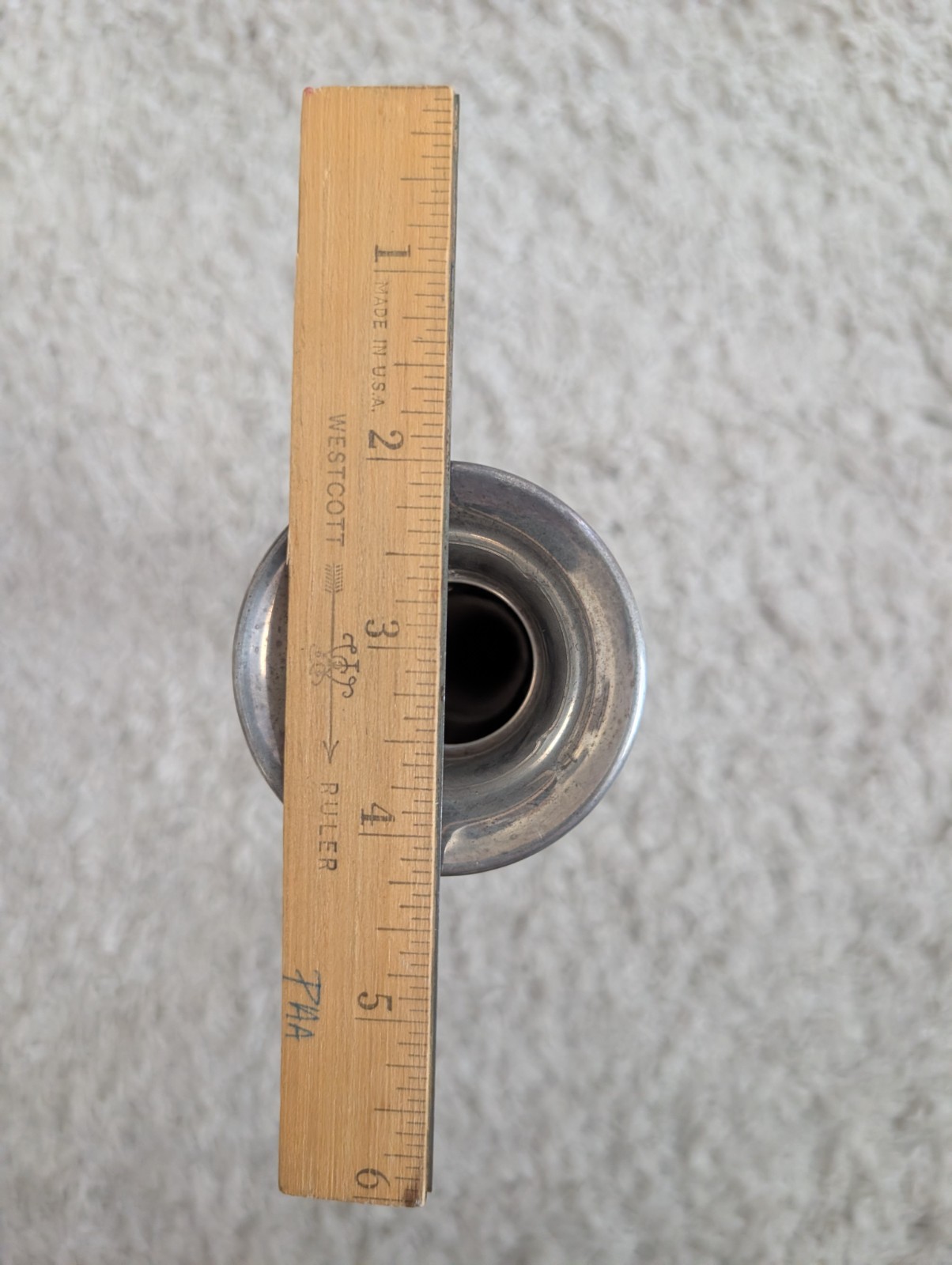 Vintage Preisner Sterling Silver Weighted Trumpet Bud Vase #136 – 7.5"