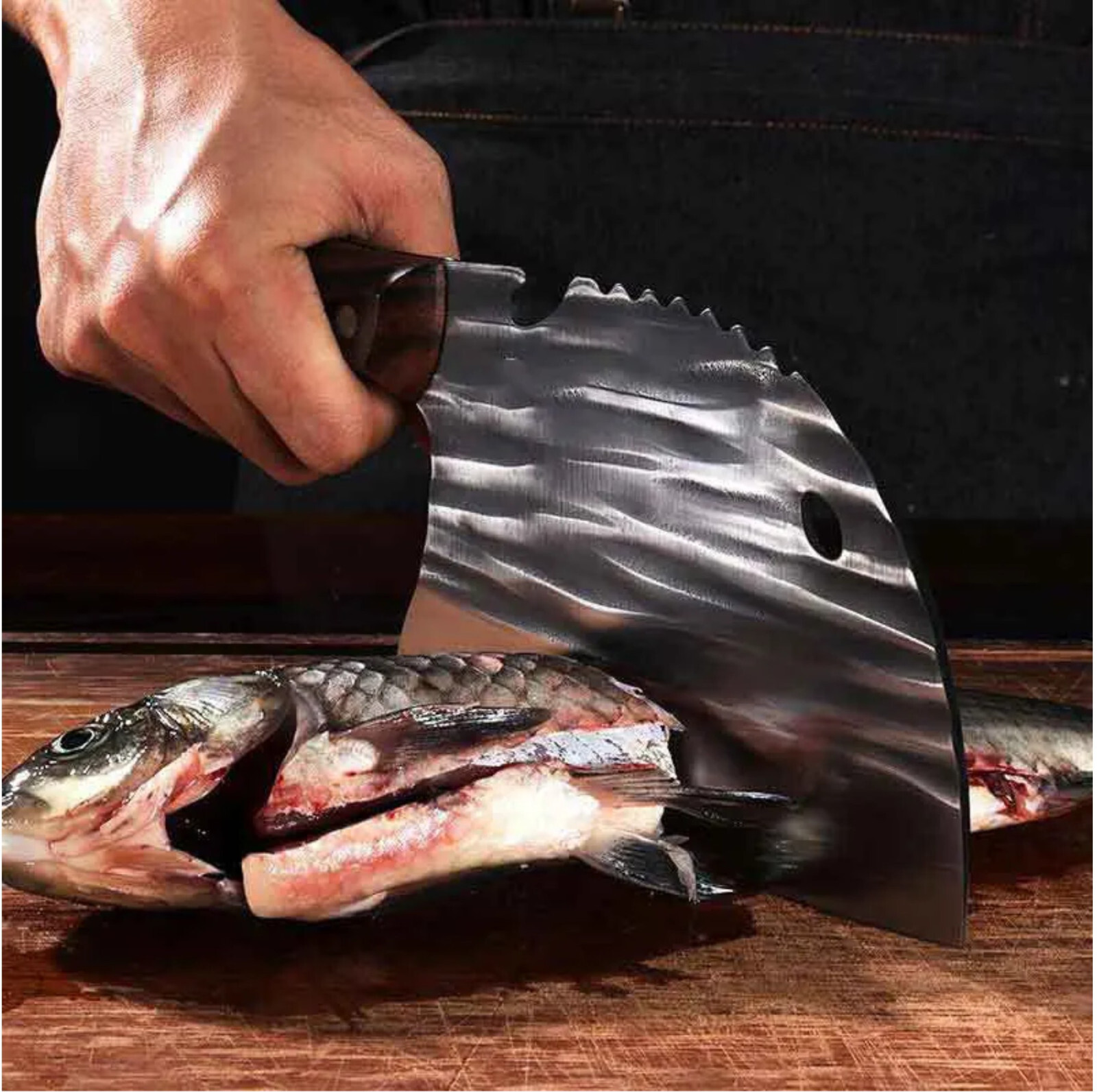 Viking knife Asian Kitchen Knife Butcher Chef Boning knife Cleaver Chopping Meat