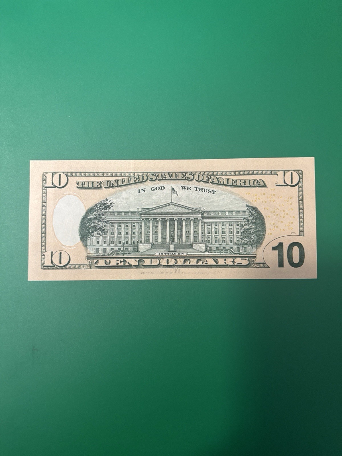 $10 bill - Uncirculated Ten Dollar Bill ($10) - 2017A - US Paper Money