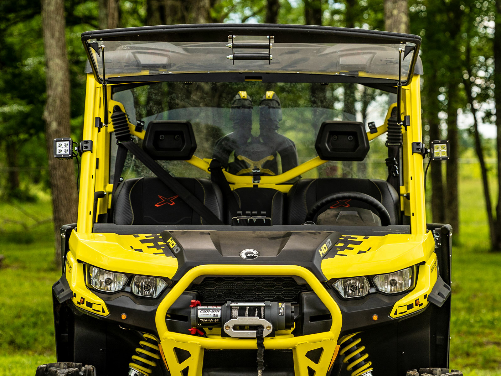 SuperATV Light Bracket Cage Mount for Polaris Ranger/ General/ Can-Am Defender