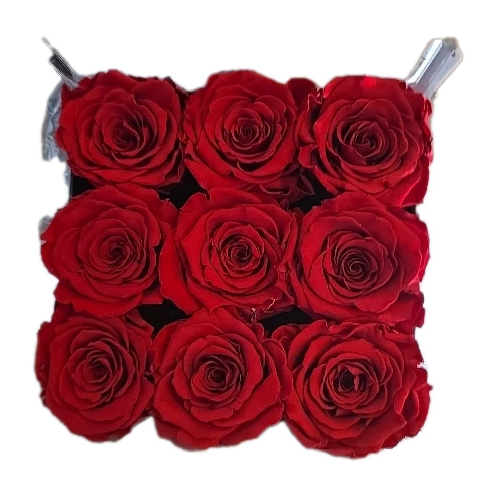 Soho Floral Arts | Roses In A Box | Genuine Roses that Last for Years Black S...