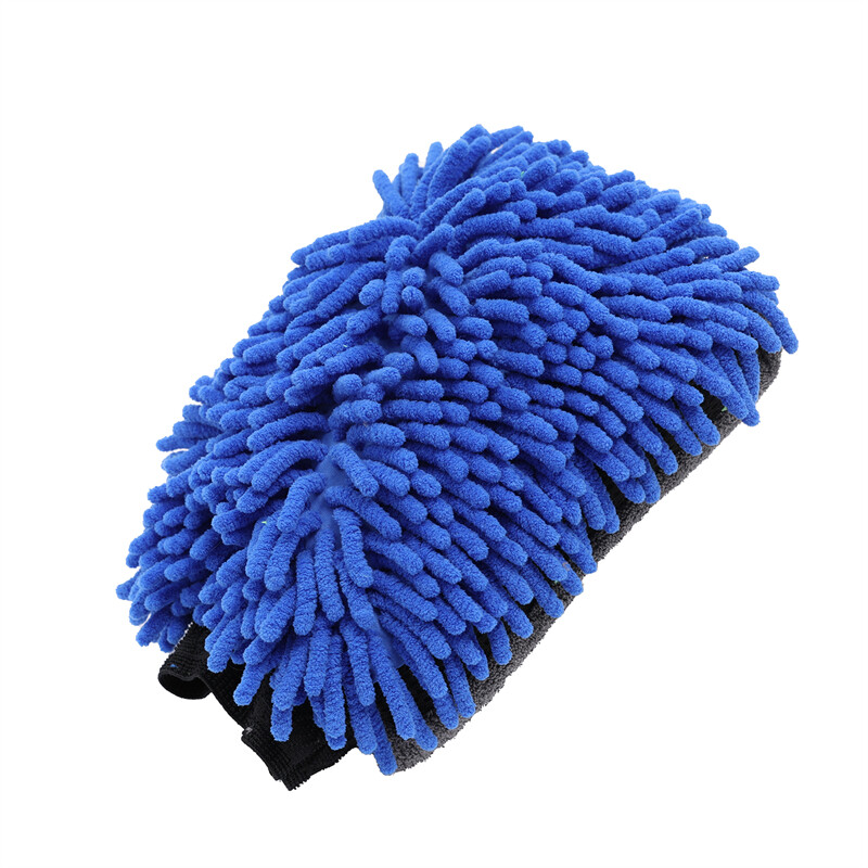 2 Pack Microfiber Car Wash Mitt Scratch Free Ultra Absorbent Car Cleaning Gloves