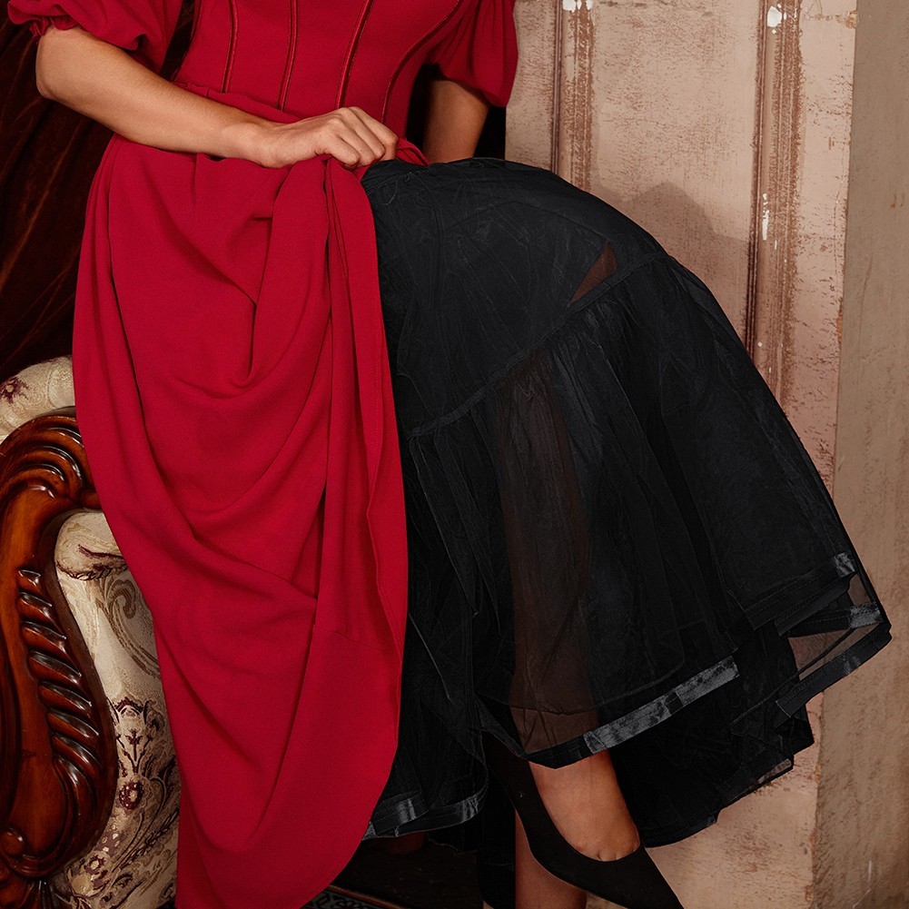 Skirt Women Petticoat Lining Women Petticoat Wedding Wiggle Party Retro