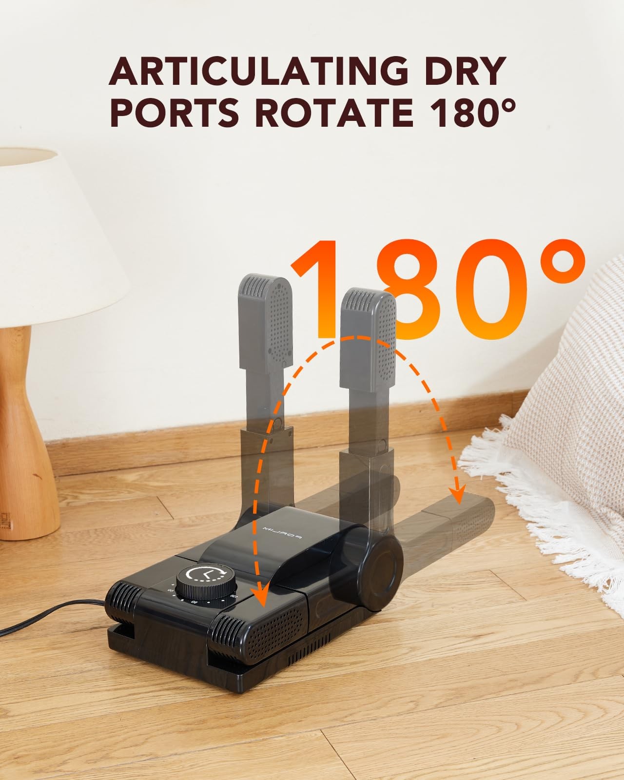 FORLIM Boot Dryer for Work Boots, Shoe Dryer with Heat Blower, Glove Dryer & ...