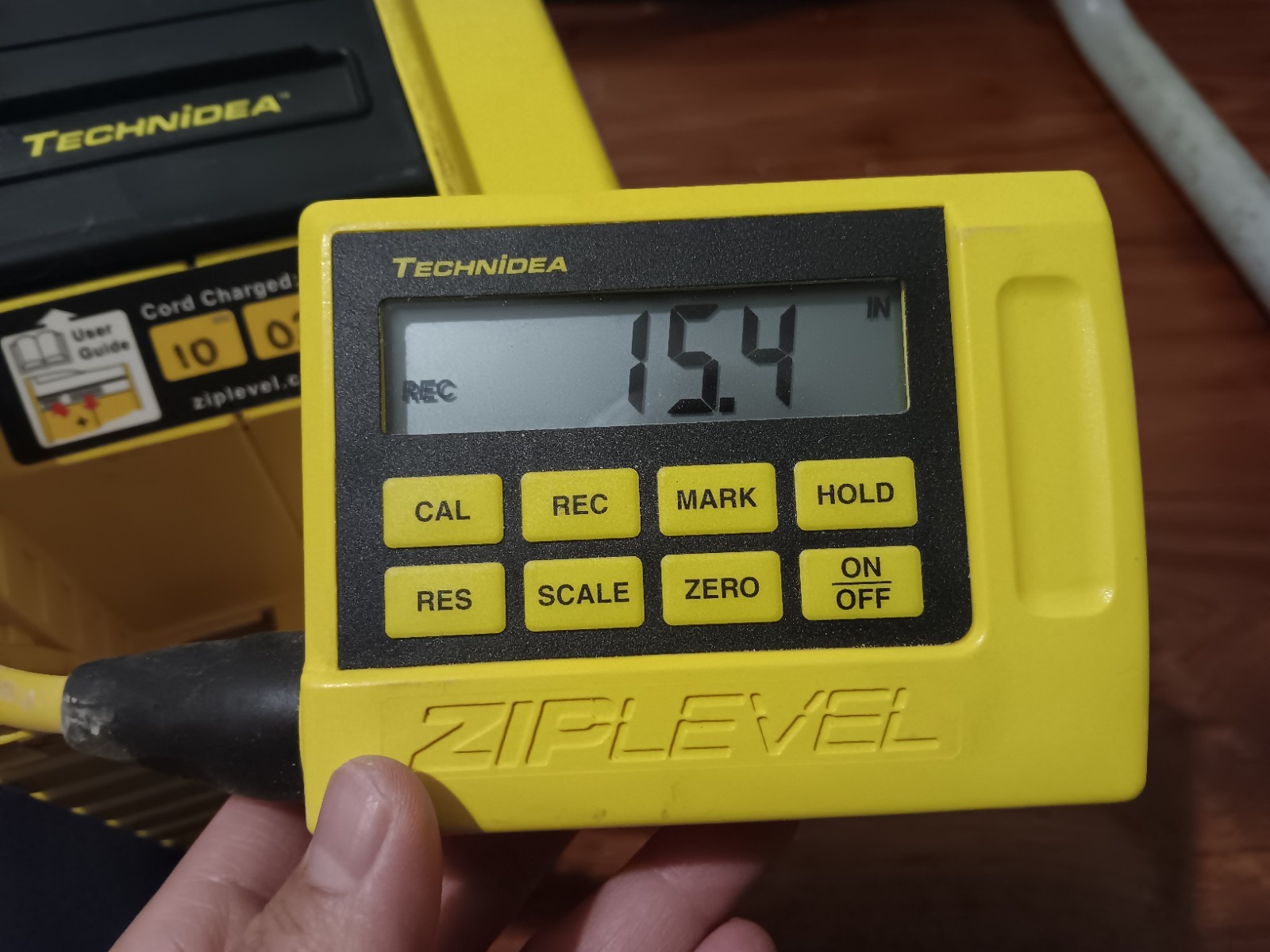 ReCharge Needed PLEASE READ ZIPLEVEL Pro 2000 High Precision Altimeter 75ft Cord
