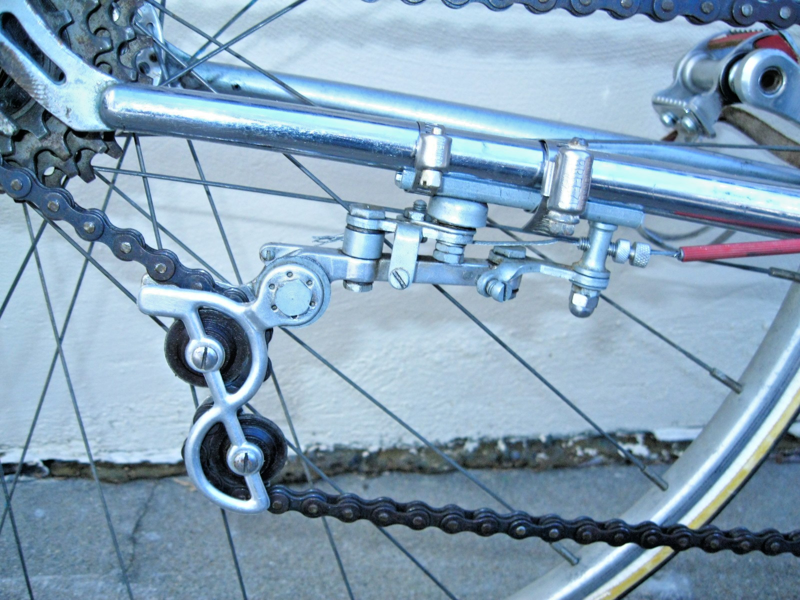 Rare Vintage 1960/Tack ,Road Race bicycle Uncommon parts, Display or ride. 54/55