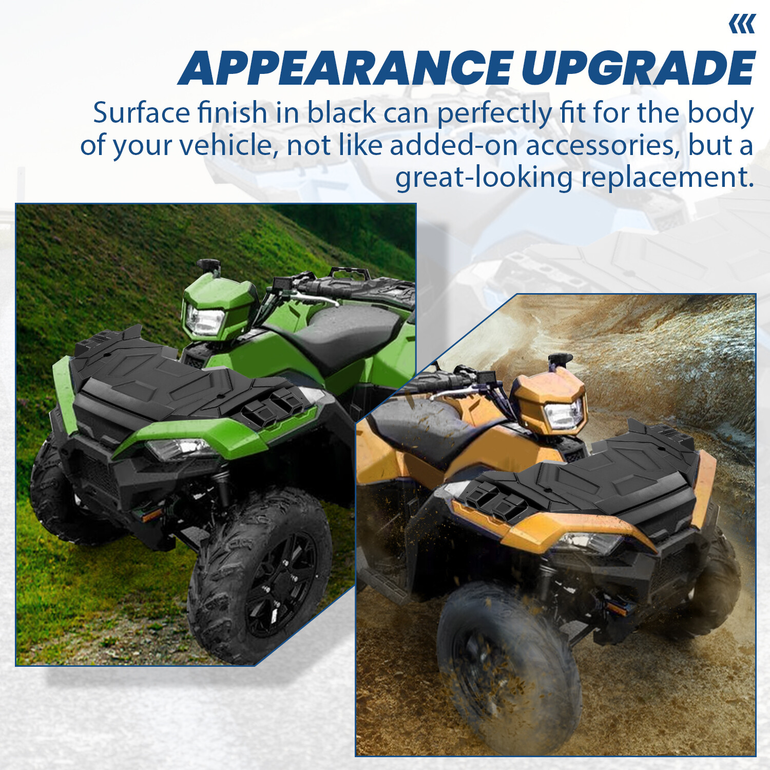 Polaris #5452935-070 Black Front Body Rack 2017-2021 SP Sportsman 1000 850 XP