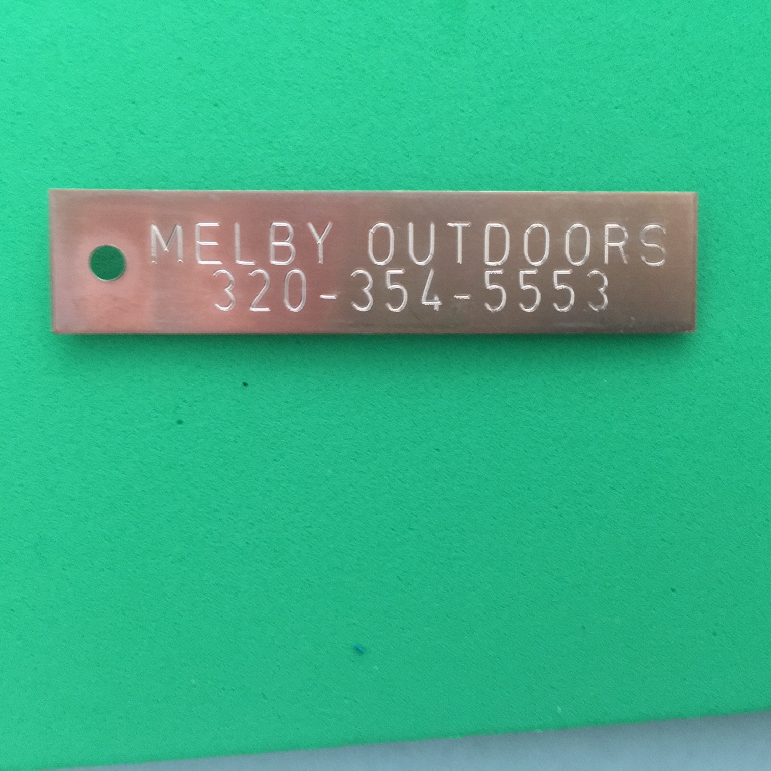 QTY 50-ENGRAVED COPPER TRAP TAGS/TRAPPING SUPPLIES/TRAPS/ANIMAL TRAP ID TRAPPING