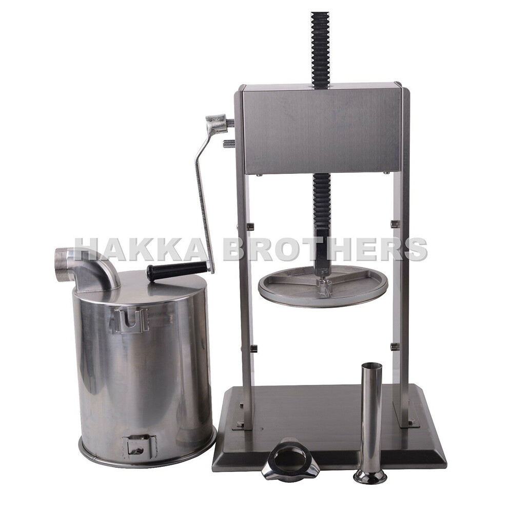 Hakka 7LBS to 32LBS Sausage Stuffer 2 Speed Stainless Steel Meat Filler Machine